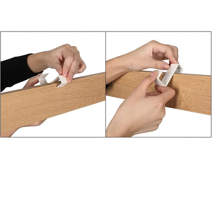 Drabužių kabykla HSR40W, balta - Beauty Kit