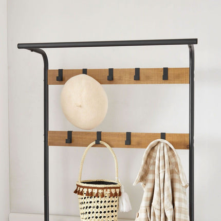 Drabužių kabykla su batų lentyna HSR040B05 - Beauty Kit