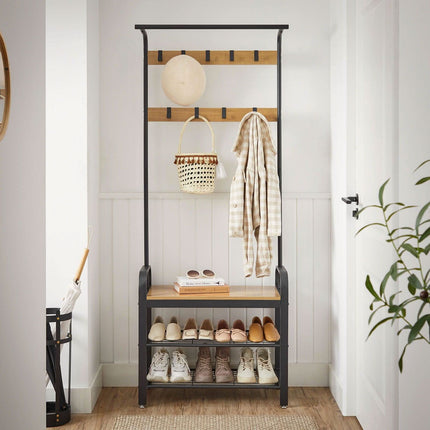 Drabužių kabykla su batų lentyna HSR040B05 - Beauty Kit