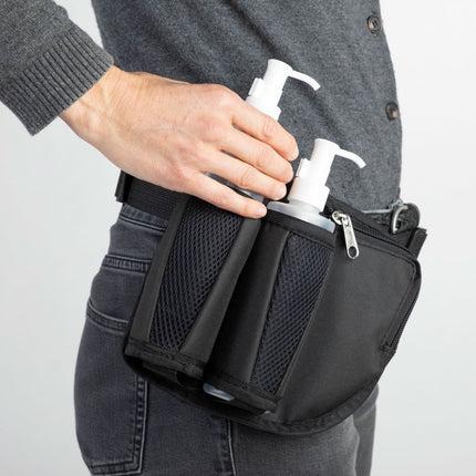 Dvigubas masažo aliejaus dėklas su 2 buteliukai - Beauty Kit