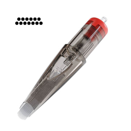 EL CARTEL Kartridžas tatuiruotėms 0,35 13 SOFT EDGE MAGNUM TURBO 10 vnt. - Beauty Kit