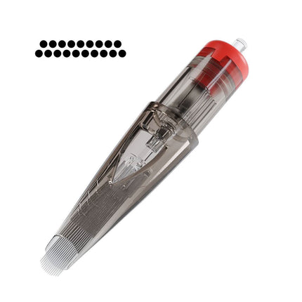 EL CARTEL Kartridžas tatuiruotėms 0,35 19 Soft Edge Magnum 10 vnt. - Beauty Kit