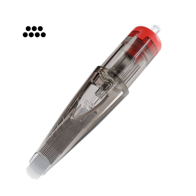 EL CARTEL Kartridžas tatuiruotėms 0,35 7 SOFT EDGE MAGNUM TURBO 10 vnt. - Beauty Kit