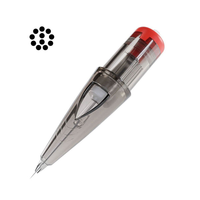 EL CARTEL Kartridžas tatuiruotėms 0,35mm 11RS Shader 10vnt. - Beauty Kit