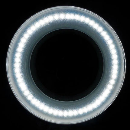 ELEGANTE kosmetologinė lempa-lupa 6027 60 LED 5D SMD, tvirtinama prie stalviršio - Beauty Kit