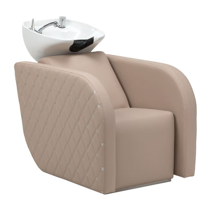GABBIANO INES Electric Hairdressing Basin with Massage, Beige