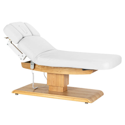 Electric SPA Couch SILLON RELAX, white, light base - close-up