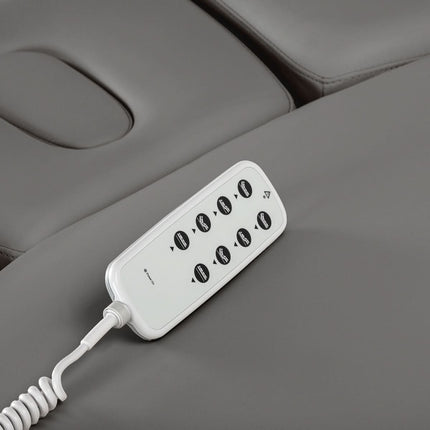 Electric SPA Couch SILLON RELAX, grey, black base - photo 17