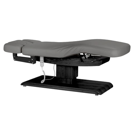 Electric SPA Couch SILLON RELAX, grey, black base - another view