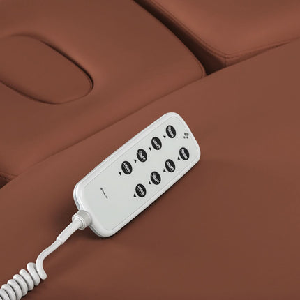 Electric SPA Couch SILLON RELAX, brown, black base - photo 17