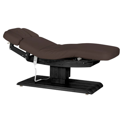 Electric SPA Couch SILLON RELAX, Dark Brown, Black Base