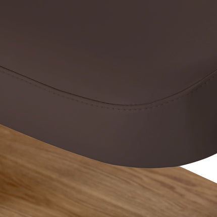 Electric SPA Couch SILLON RELAX, dark brown, light base - photo 10