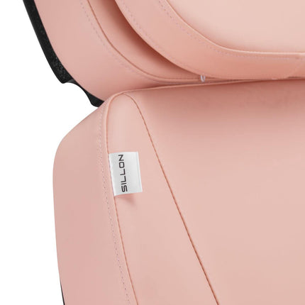 Elektrinis kosmetinis krėslas SILLON CLASSIC 3 varikliai, rožinis su juodu - Beauty Kit