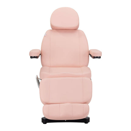 Elektrinis kosmetinis krėslas SILLON CLASSIC 3 varikliai, rožinis su juodu - Beauty Kit