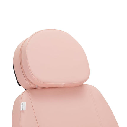 Elektrinis kosmetinis krėslas SILLON CLASSIC 3 varikliai, rožinis su juodu - Beauty Kit