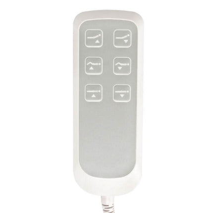 Elektrinis kosmetologinis gultas LUX 273B 3 varikliai + kėdutė 304 balta - Beauty Kit