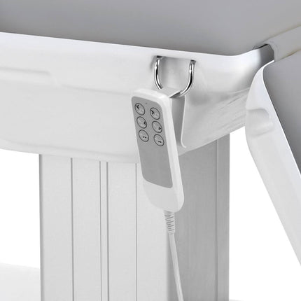 Elektrinis kosmetologinis gultas SILLON ECLIPSE 3 variklių, pilkas - Beauty Kit