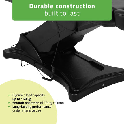 Electric Cosmetic Treatment Chair HABYS ELARA PRO 6P, Black - details