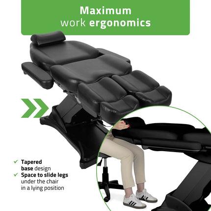 Electric Cosmetic Treatment Chair HABYS ELARA PRO 6P, Black - photo 5