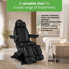 Electric Cosmetic Treatment Chair HABYS ELARA PRO 6P, Black
