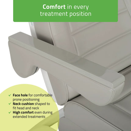 Electric Beauty Chair HABYS LEO PRO 4, Grey - photo 6