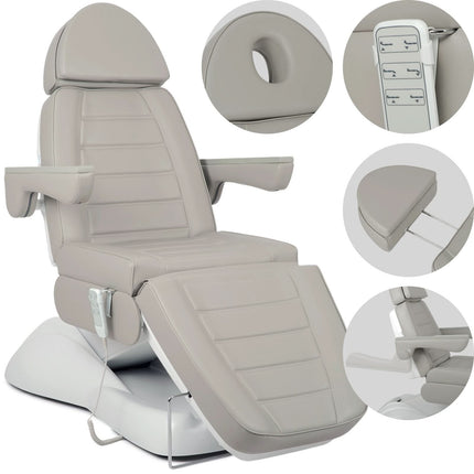 Electric Beauty Chair HABYS LEO PRO 4, Grey