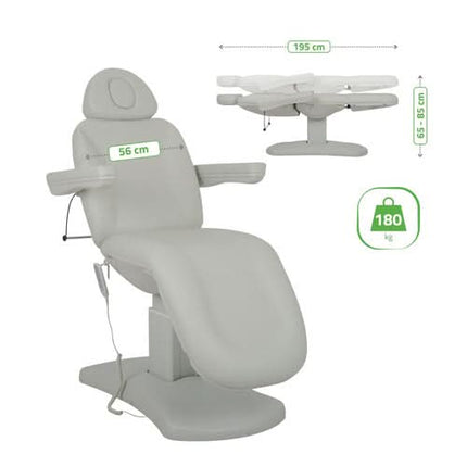 Electric Beauty Chair HABYS RAVIA PRO 3, Grey - photo 10