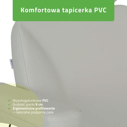 Electric Beauty Chair HABYS RAVIA PRO 3, Grey - details