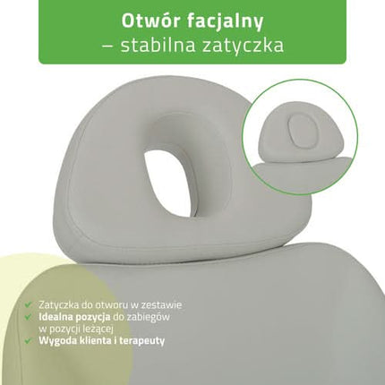 Electric Beauty Chair HABYS RAVIA PRO 3, Grey - photo 8