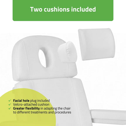 Electric Beauty Chair HABYS TAVIA, White - photo 9