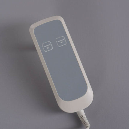 Elektrinis masažo ir reabilitacijos stalas BY-1041 su flizelino laikikliu, pilkas - Beauty Kit