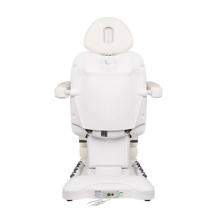 Elektrinis šildomas kosmetologinis gultas AZZURRO 708B EXCLUSIVE 4 variklių, baltas - Beauty Kit