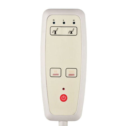 Elektrinis šildomas masažo gultas SPA AZZURRO 805 1 variklio venge/latte spalva - Beauty Kit