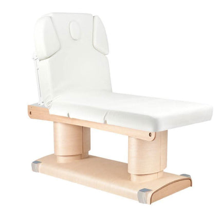 Elektrinis šildomas masažo gultas SPA AZZURRO 838 4 variklių, balta - Beauty Kit