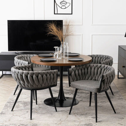 EMPOLI kėdė, šviesiai pilkos spalvos aksomas - Beauty Kit