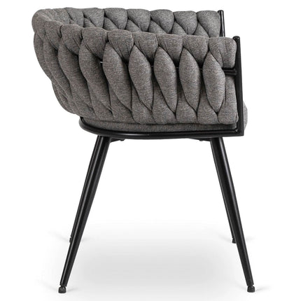 EMPOLI kėdė, šviesiai pilkos spalvos aksomas - Beauty Kit