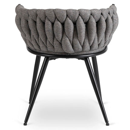 EMPOLI kėdė, šviesiai pilkos spalvos aksomas - Beauty Kit