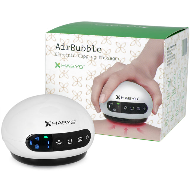 Elektrinis vakuuminis masažuoklis su magnetoterapija ir raudonos šviesos terapija