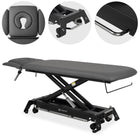 HABYS terapinis stalas Evero Cross X4 ERGO, pilkas k722