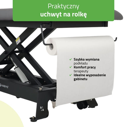 HABYS terapinis stalas elektrinis Evero Cross X4 ERGO, pilkas