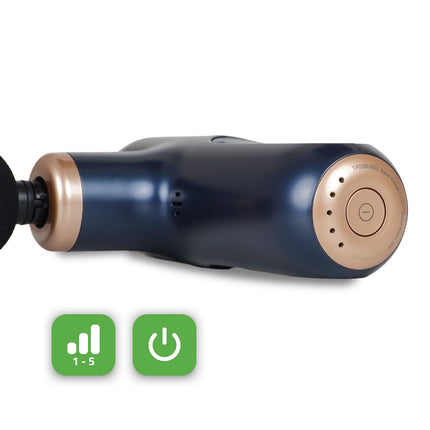 Habys Pulse Mini elektrinis masažuoklis – mėlyna (Blue Navy)