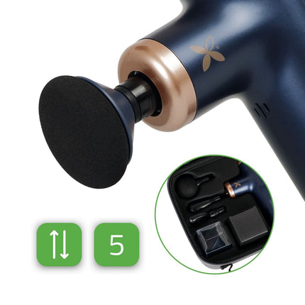 Habys Pulse Mini elektrinis masažuoklis – mėlyna (Blue Navy)