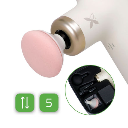 Habys Pulse Mini elektrinis masažuoklis – Ivory