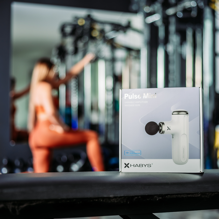 Habys Pulse Mini elektrinis masažuoklis – Ivory