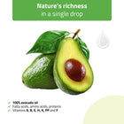 Avokado masažo aliejus HABYS Nature Rich Avocado, 500 ml