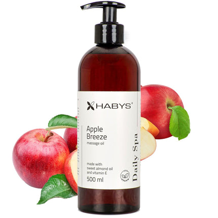 Masažo aliejus APPLE BREEZE, 500 ml