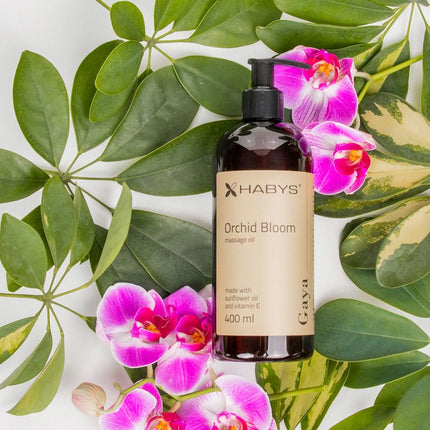 Masažo aliejus Orchid Bloom, 400 ml