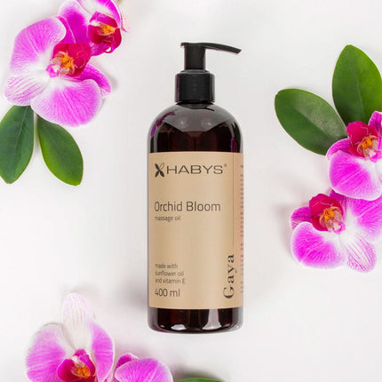 Masažo aliejus Orchid Bloom, 400 ml