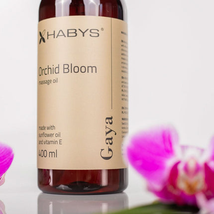 Masažo aliejus Orchid Bloom, 400 ml