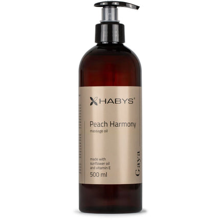 Masažo aliejus GAYA PEACH HORMONY, 500 ml
